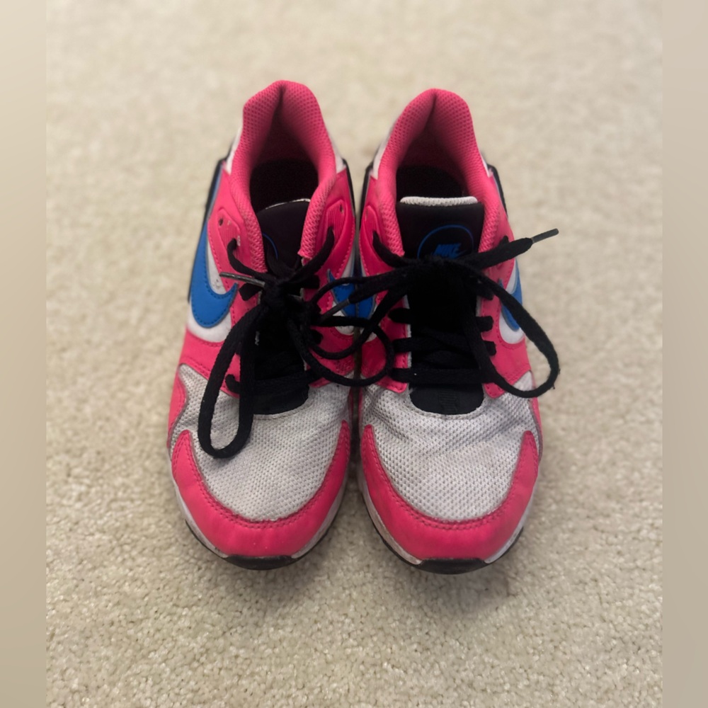 Nike Kids Sneakers in Pink, White, and Blue